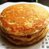 Hearty Oatmeal Pancakes image