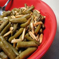 Fried Green Beans With Slivered Almonds image