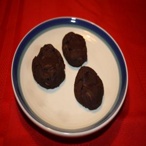Triple Chocolate Mint Chip Cookies image