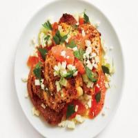 Chicken Thighs with Grapefruit-Fennel Salad_image