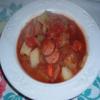 Cabbage and Sausage Soup_image