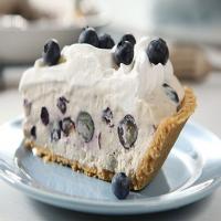 Yogurt & Blueberry Cream Pie_image