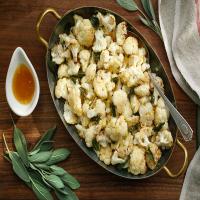 Roasted Cauliflower With Lemon Brown Butter image
