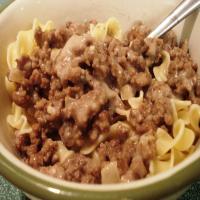 Creamed Ground Beef Sos image