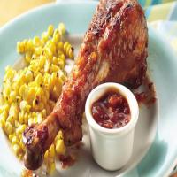 Grilled Spicy Chipotle Barbecue Turkey Drumsticks image