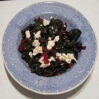Swiss Chard With Currants and Feta_image