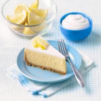 Lemony Sour Cream Cheesecake image