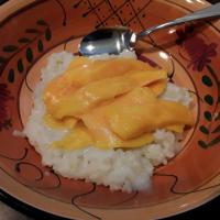 Sticky Rice with Coconut Milk and Mango image