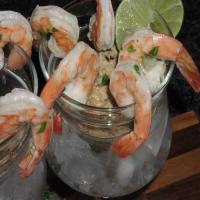 Tequila Shrimp With Dried Tomato Mayo_image