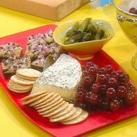 Pate Bites and Herb Brie Board_image