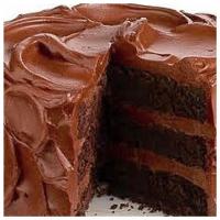 Sour Cream Dark Chocolate Cake_image