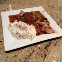 Chicken Cacciatore with Creamy Mashed Potatoes image