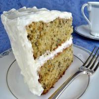 Banana Cake with Buttercream Frosting_image