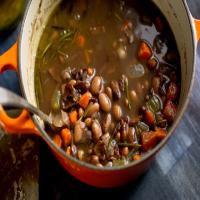 Red Wine Pinto Beans With Smoky Bacon image