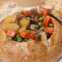 Disneyland's Slow-Cooked Beef Stew Bread Bowl Recipe by Tasty_image