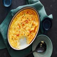 Custard Cornbread with Garlic and Thyme image