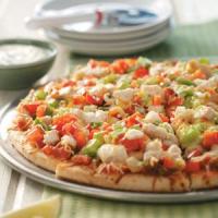Salsa Chicken Fajita Pizza Recipe - (4.8/5)_image