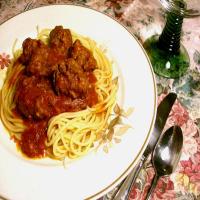 Slow Cooked Spaghetti and Meatballs image