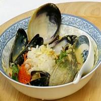 Garlic Seafood Soup image
