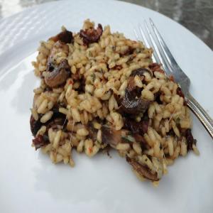 Easy Sundried Tomato and Bacon Risotto_image