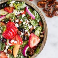 Mixed Berry Salad With Strawberry Balsamic Vinaigrette Dressing Recipe - (4.2/5) image