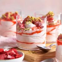 Quick cheat's strawberry mousse image