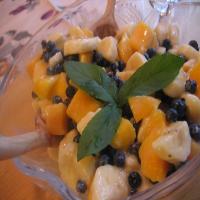 Mango, Banana and Blueberry Salad image