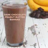 Dark Chocolate Peanut Butter Banana Protein Smoothie Recipe by Tasty image