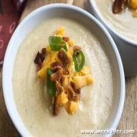 Chilled Cauliflower-Leek Soup - Easy in Your Instant Pot!_image