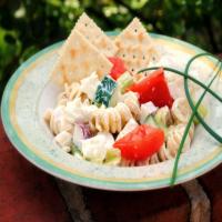 Kittencal's Creamy Greek-Style Pasta Salad_image