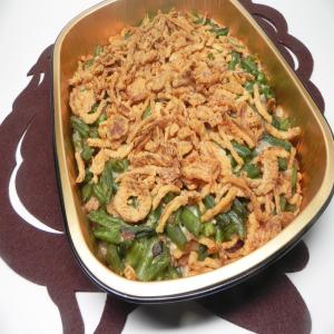 A Hearty Green Bean and Sausage Casserole image