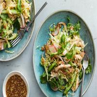 Chicken and Cabbage Salad With Miso-Sesame Vinaigrette image