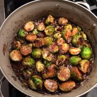 Balsamic Brussels Sprouts image