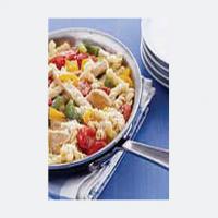 One-Pan Chicken,Tomato and Pepper Pasta_image
