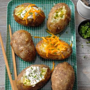 Air-Fryer Baked Potatoes image