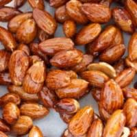 3 Ingredient Easy Paleo Candied Almonds Recipe (Vegan, Healthy)_image