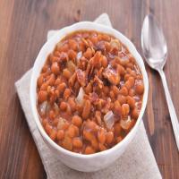 Slow-Cooker Bacon Brown Sugar Baked Beans image