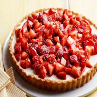 Strawberries-and-Cream Tart image