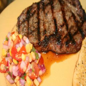 Steak With Tomato Salsa_image
