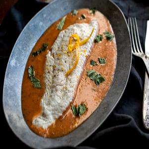 Cold Steamed Petrale Sole with Uncooked Tomato Sauce image