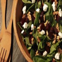 Roasted Beet Salad with Walnuts and Goat Cheese_image