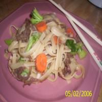 Asian Style Pork and Noodle Bowl image