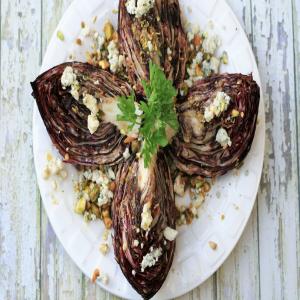 Grilled Radicchio with Blue Cheese_image
