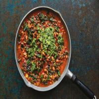 Black-Eyed Peas With Chard and Green Herb Smash image