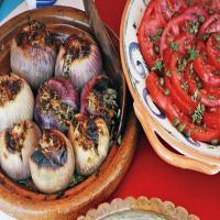 Roasted Stuffed Red Onions image