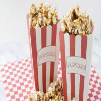Homemade Caramel Popcorn and Peanuts_image