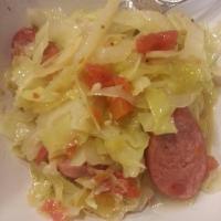 Fried Cabbage W/ Sausage Recipe - (4.5/5) image