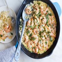 Shrimp Scampi With Orzo image