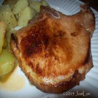 Pork Chops With Horseradish-Maple Glaze image