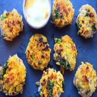 Plantain Fritters With Honey & Yoghurt image